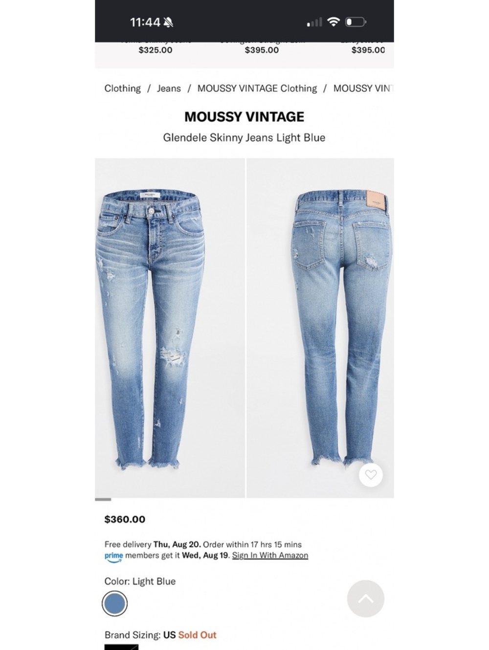 Moussy Vintage Jeans